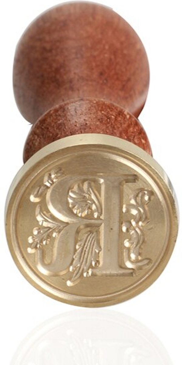 Houten Stempel met Letter R | Wax Seal | Stempelen